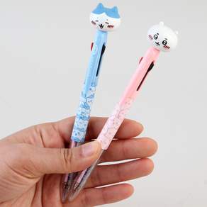 캐릭터 피규어 먼작귀 마스코트 3색 볼펜