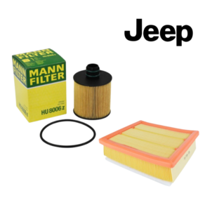 Jeep 지프 레니게이드 MANN엔진오일필터 + 에어필터 세트