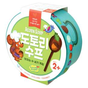 공간27 도토리수프 수 세기 보드게임