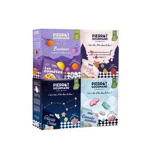 피에로구르망 젤리 SET (큐물로+그레이트+원스+코멧) 프랑스 명품 비건젤리 과일젤리 수입젤리 (피에르구르망)