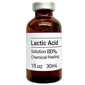 젖산 필링 살롱 등급 젖산 20% 30% 40% 50% 60% 70% 80% 88% 30ml 순수 화학 시약 연구소 연구 및 세정용