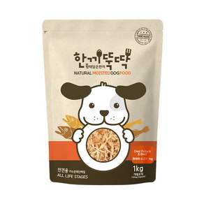 한끼뚝딱 전연령 강아지 황태담은 소프트사료
