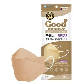 굿매너 황사마스크 대형 KF94 성인용