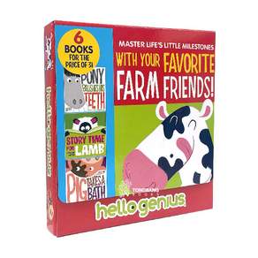 Hello Genius Favorite Farm Friends Box (Paperback 6종 음원없음) 9781515818892 2440153