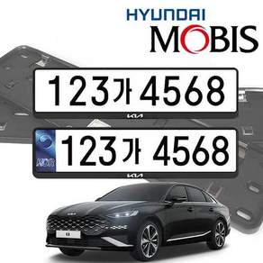 신형 모닝 현대모비스 번호판가드 순정용 가드