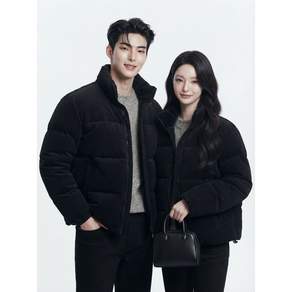 릴리전 유니 코듀로이 패딩 점퍼 블랙 RGU54CD1BK