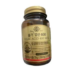 솔가 엽산 400 + 쇼핑백