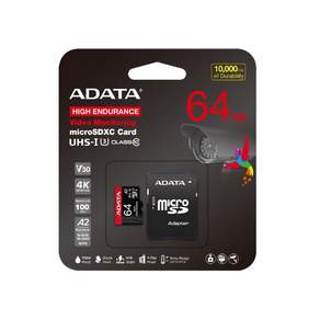 ADATA High Endurance microSDXC (블랙박스&CCTV전용) UHS-1 U3 V30S