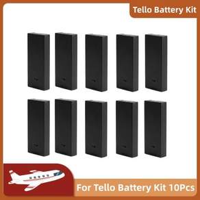 텔로 드론 교체 배터리 10개 1100mAh 레이싱 대회용 도매 대량 재고 딜러용 예비 액세서리