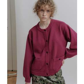 [10월 29일 배송] EPINGLER BOM CARDIGAN - PURPLE