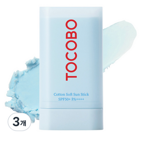 토코보 코튼 소프트 선스틱 SPF50+ PA++++