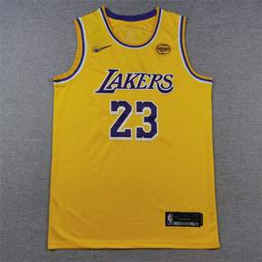 NBA 로스앤젤레스 레이커스 23번 선수 레브론 제임스 농구 유니폼 상의 민소매 조끼 티셔츠