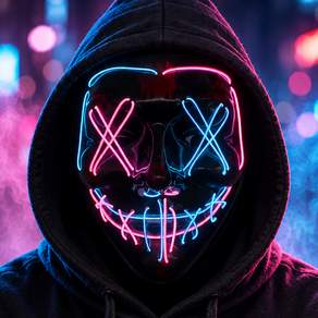 에이런 할로윈 LED 마스크 Halloween mask costumes