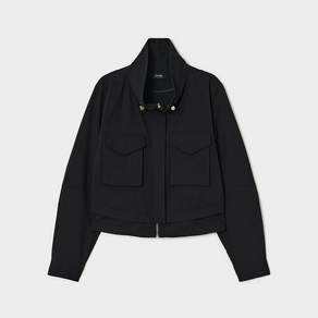 앳모어 밀란 시그니처 하이넥 재킷 (black)