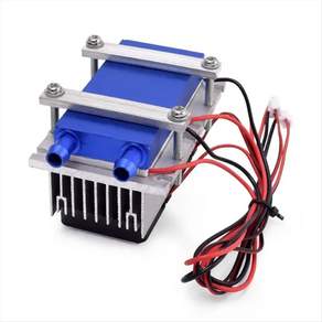 144W 열전기 펠티어 냉동 냉각기 DC 12V 15A 소형 에어컨 팬과 호환용 반도체 냉각 시스템
