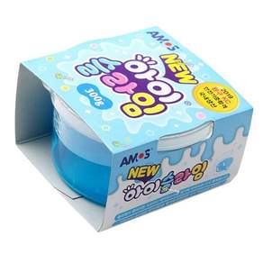 아이슬라임 패션용 300g 블루 1P 클리어 액괴 바풍 놀이용품
