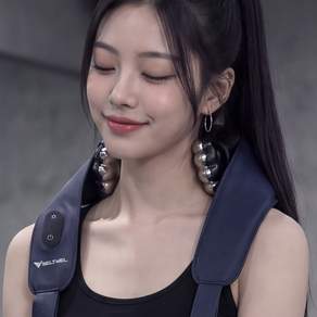 셀트웰 목마사지기 무선 온열 스테인리스 헤드 어깨 승모근 4헤드