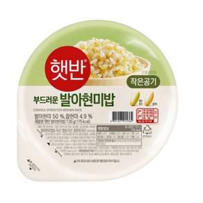 CJ제일제당 햇반 발아현미밥 작은공기 130g 3개