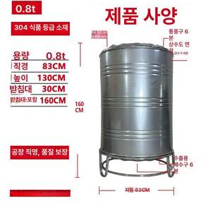 농업용 물통 저수조 스텐 옥상 물탱크 오수받이 저수조