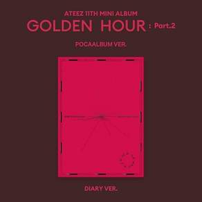 에이티즈 미니 11집 골든아워 GOLDEN HOUR Part.2 포카앨범 버전 미개봉 / 버전선택