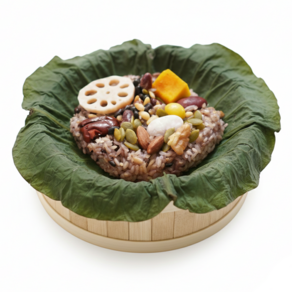 보현재 수제 찹쌀 연잎밥 영양밥 선물세트 (1세트 12개 개당 270g 이상)