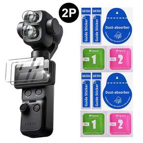 홈해락 dji 오즈모 포켓 4P 보호필름 고투명 강화유리 2P