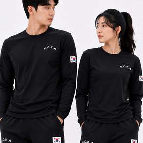 2장세트 제이케이sp 로카티 ROKA 쿨 드라이 군인 PX 긴팔 티셔츠