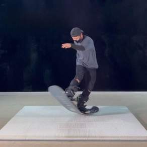 스노우보드 트릭 연습 스키 일반형 기초 매트, 2x2m, 200cm
