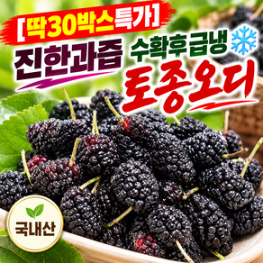 [딱30박스특가] 진한과즙 수확후급냉 국내산 토종오디