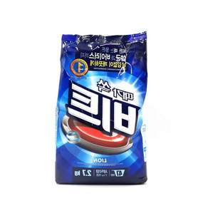 가루세제 2.7kg 세제 세탁 테크 세탁세제 드럼세탁기세제 세탁기세제 -TJ 더블액션 테크 빨래 세제