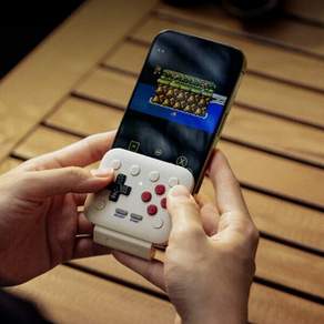 8Bitdo FlipPad 접이식 스마트폰 게임패드 USB-C 직결 NES/GBA 레트로 게임용 iOS/안드로이드 호환