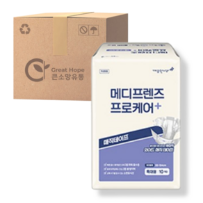 깨끗한나라 메디프렌즈 프로케어 매직 특대형 겉기저귀