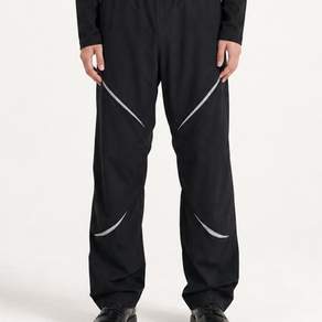세븐셀라 남성 트레이닝/조거 팬츠 nylon zip slide pants ACNP243BK