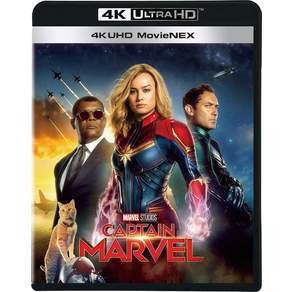 4K UHD MovieNEX [4K ULTRA [Blu-ray] 캡틴 마블 HD+3D+블루 레이+디지털 카피+MovieNEX