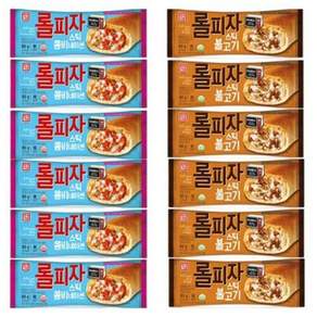 한성기업 롤피자스틱 콤비네이션 6+불고기 6 1봉당 80g 12봉