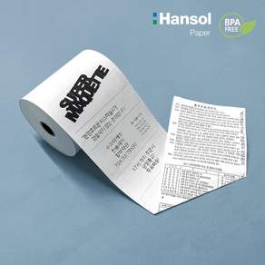 수퍼마케트 포스용지 감열지 79x70 한솔 카드단말기 영수증 용지