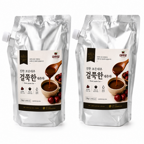 대용량 카페 보은 걸쭉한 대추차 무설탕 진한 대추진액 전통차