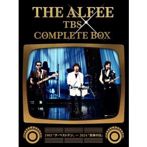 THE ALFEE TBS COMPLETE BOX - 1983 ~ 2024 - [Blu-ray] [더 베스트 텐] [음악의 날] (5장