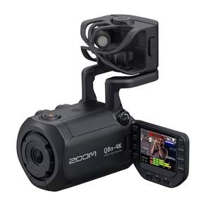 ZOOM Q8n-4K 4K 24bit96kHz 줌 핸디 비디오 레코더 화질 블랙 동영상 촬영