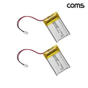 컴스 602030 충전지 3.7V 300mAh 리튬폴리머 배터리