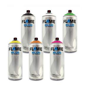 모로토우 플레임 스프레이 락카 Flame blue