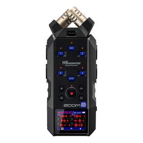 ZOOM 줌 32bit 플로트 6 트랙 사양 핸디 레코더 H6essential 2024년 발매 H6e