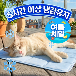 소풍일상 강아지 고양이 오래가는 냉감매트 여름방석 쿨매트 쿨방석