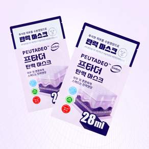 티엠티엠 프타더 콜라겐 펩타이드 탄력 보습 시트 마스크 팩