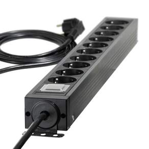 파워존 유커먼 알루미늄 10구 고용량 멀티탭 4000W 파워탭