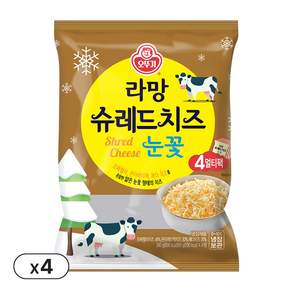 오뚜기 라망 슈레드치즈눈꽃 (4멀티백)
