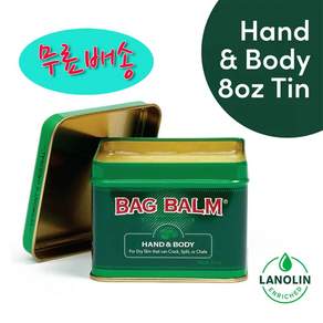 백밤 버몬트 모이스처라이저 8온스 226g Bag Balm Vermonts Moisturizer