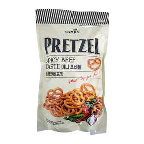 삼진 미니프레첼 매콤한비프맛