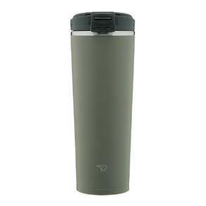 조지루시 ZOJIRUSHI 물통 텀블러 캐리 텀블러 심리스 플립 타입 0.4L 포레스트 그레이 SXKA40HM