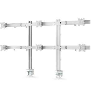 StarTech.com 스타테크 6화면 모니터암 32인치 C클램프 그로메트 6-MONITOR-ARM-A